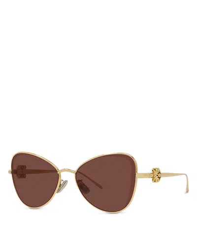 Loewe Anagram 3d Bombe Butterfly Sunglasses, 57mm In Multi