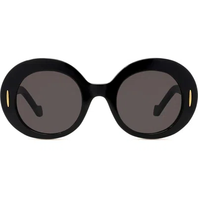 Loewe Golden Goose White Metallic Distressed Sneakers In Black