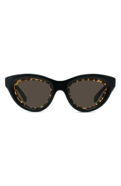 LOEWE LOEWE ANAGRAM 53MM CAT EYE SUNGLASSES