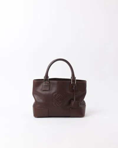 Loewe Anagram Amazona 32 Bag In Brown