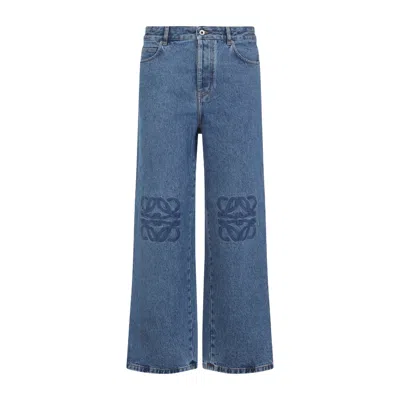 LOEWE LOEWE ANAGRAM BAGGY JEANS