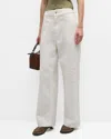 Loewe Anagram Baggy Jeans In White