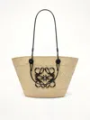 Loewe Anagram Basket Medium In Black