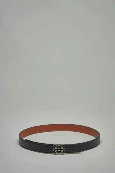 Loewe Anagram Belt In Blue