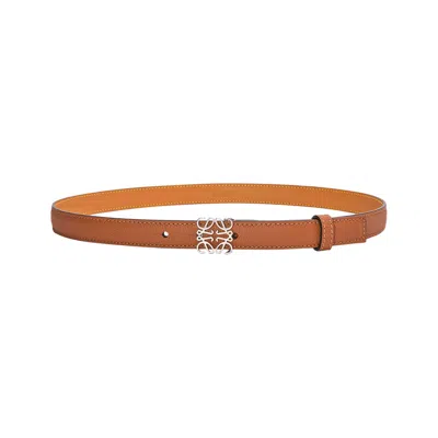Pre-owned Loewe Anagram Belt 'tan/palladium' | Brown | Women's Size 70