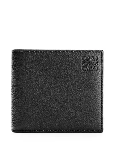 Loewe Anagram Bifold Wallet In Black