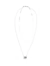 Loewe Anagram Bombé Necklace Jewelry Silver In Silver