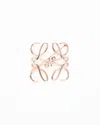 Loewe Anagram Brooch In Gold