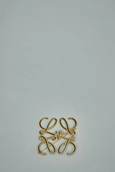 Loewe Anagram Brooch