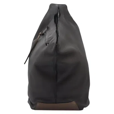 Pre-owned Loewe Anagram Brown Leather Shoulder Bag ()