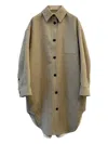 Loewe Anagram Buttoned Patch-pocket Overshirt In Multi