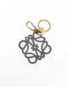 Loewe Anagram Calfskin Charm In Gray