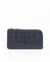 Loewe Anagram Card And Coin Case In Blue
