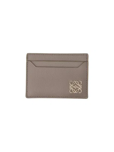 Loewe 'anagram' Card Holder In Brown