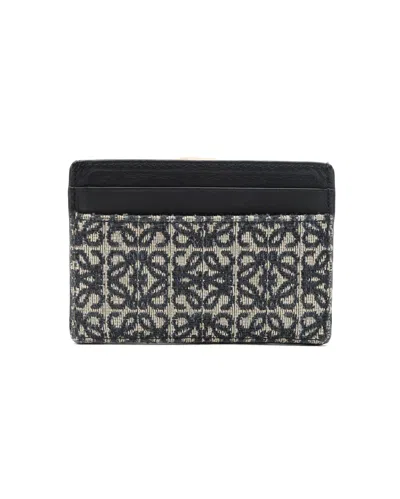 Loewe Anagram Card Holder In Yellow