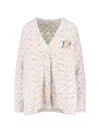Loewe 'anagram' Cardigan In Multi