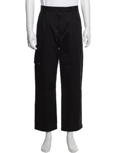 Pre-owned Loewe Anagram Cargo Pants In Black