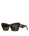 Loewe Lw 40036 I 96e Cat Eye Sunglasses In Black