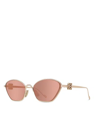 LOEWE ANAGRAM CAT EYE SUNGLASSES, 57MM