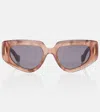Loewe Anagram Cat-eye Sunglasses In Brown