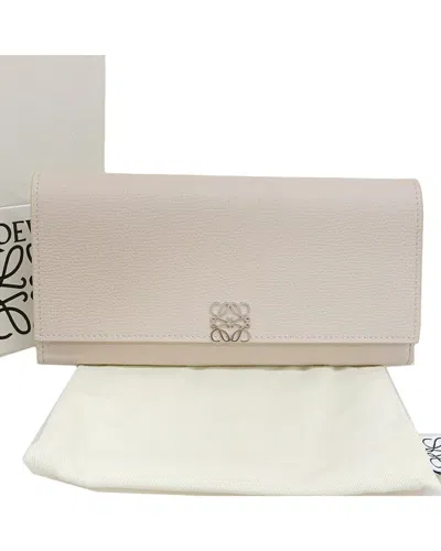 Pre-owned Loewe Anagram Continental Wallet (authentic Pre-loved)