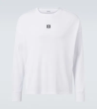 LOEWE ANAGRAM COTTON JERSEY T-SHIRT