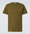 Loewe Anagram Cotton Jersey T-shirt In Green