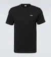 Loewe Mens Anagram-embroidered Cotton T-shirt Black In Black