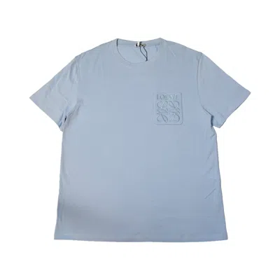 Loewe Anagram Cotton T-shirts Blue