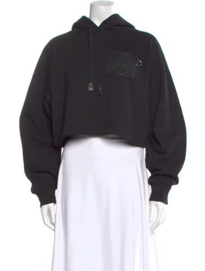 Pre-owned Loewe Anagram Crew Neck Hoodie In Multi