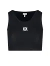 LOEWE 'ANAGRAM' CROP TANK TOP