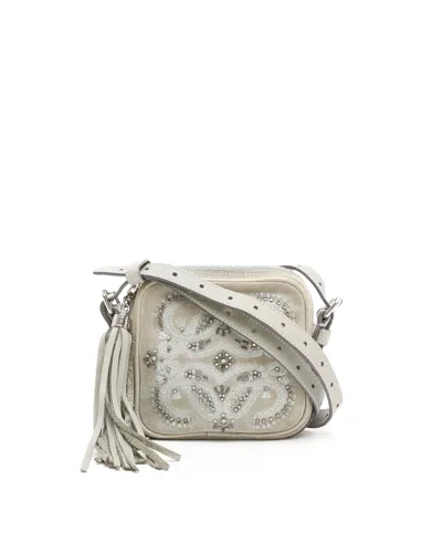 Loewe Anagram Crossbody Bag In Grey
