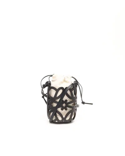 Loewe Anagram Cut-out Pocket Bag In Multi