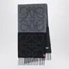 Loewe Anagram Scarf Scarves And Foulards Beige In Multi