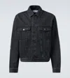 Loewe Anagram Denim Jacket In Black