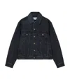Loewe Anagram Denim Jacket In Black