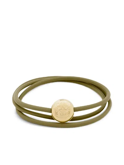 Loewe Anagram-detail Bracelet In Gold