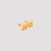 Loewe Anagram Cube Stud Earrings In Gold