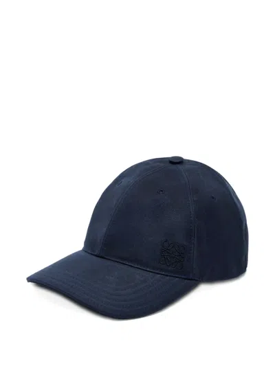 Loewe Anagram-embroidered Baseball Hat In Brown