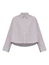 Loewe Anagram Trapeze Cropped Shirt