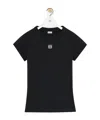 Loewe Small Fit T-shirt In Cotton Blend In Blue