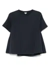 Loewe Cotton Crew Neck T-shirt With Flared Hem