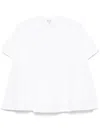 Loewe Anagram-embroidered Trapeze T-shirt In White