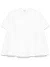 Loewe Embroidered Anagram Boxy Trapeze T-shirt In White