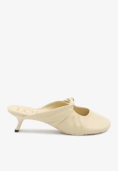 LOEWE ANAGRAM-ENGRAVED MULES