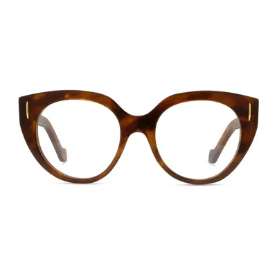 Loewe Lw50081i Anagram 053 Havana Glasses In Brown