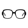 Loewe Anagram Square Eyeglasses In Black