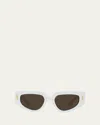 Loewe Anagram Geometric Acetate Sunglasses