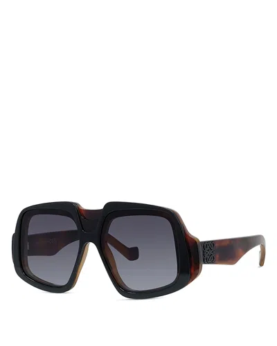 LOEWE ANAGRAM GEOMETRIC SUNGLASSES