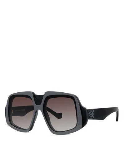 LOEWE ANAGRAM GEOMETRIC SUNGLASSES